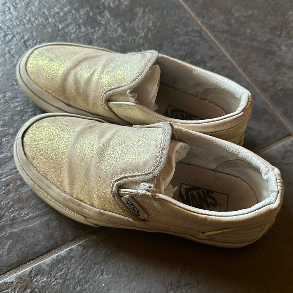 Vans Glitter Gum Shoe Slip-on (GUC, size 12.5US)